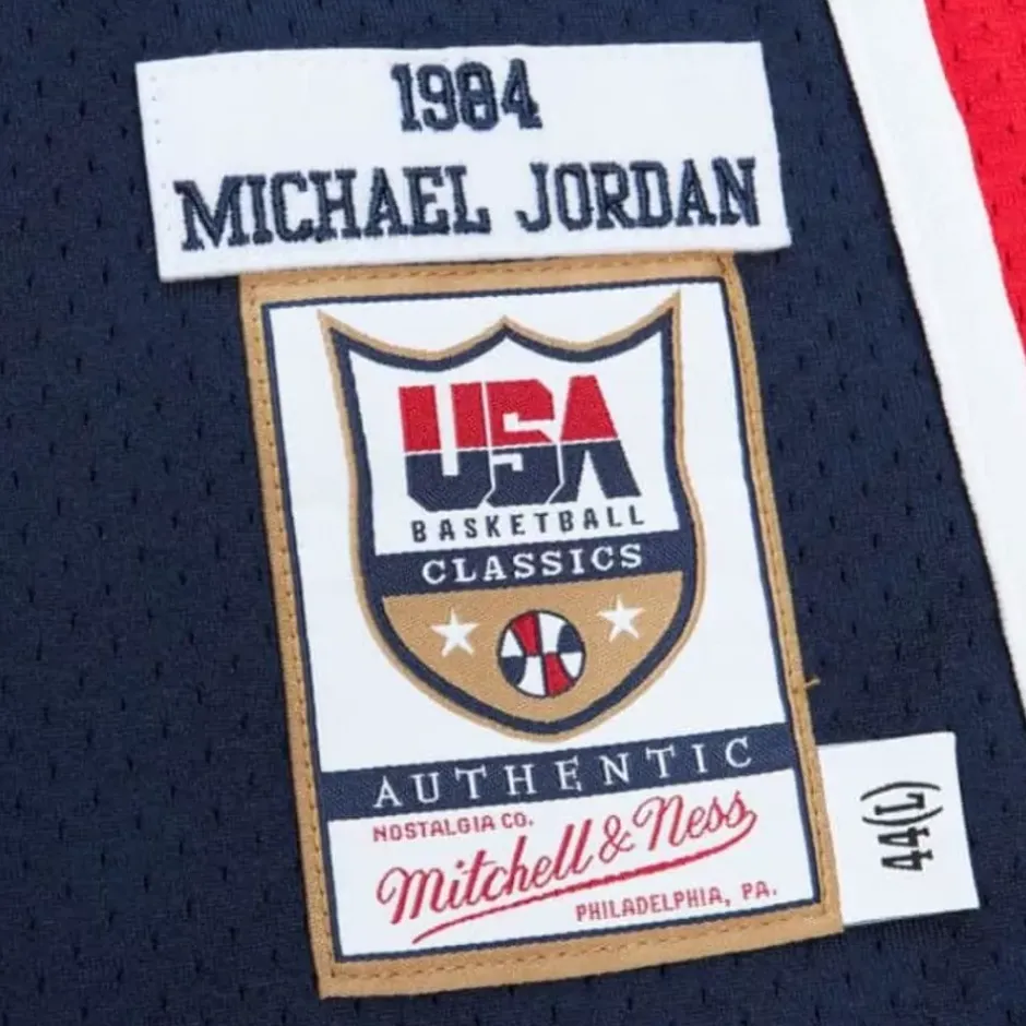 Mitchell & Ness Nba Authentic-Authentic Michael Jordan Team Usa Mens 1984 Jersey