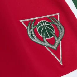 Men Mitchell & Ness Shorts-Authentic Milwaukee Bucks 2014-15 Shorts