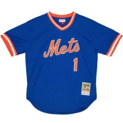 Mitchell & Ness Mlb Authentic-Authentic Mookie Wilson New York Mets 1986 Bp Jersey