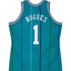 Mitchell & Ness Nba Authentic-Authentic Muggsy Bogues Charlotte Hornets Road 1992-93 Jersey