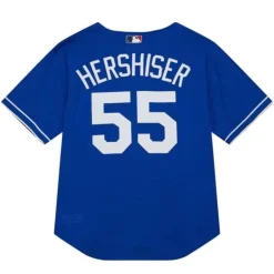 Mitchell & Ness Mlb Authentic-Authentic Orel Hershiser Los Angeles Dodgers 2000 Bp Jersey