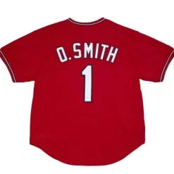 Mitchell & Ness Mlb Authentic-Authentic Ozzie Smith St. Louis Cardinals 1996 Pullover Jersey