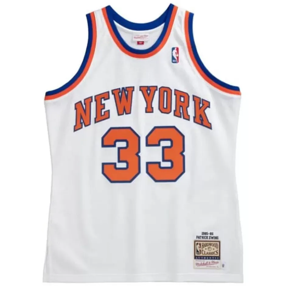Mitchell & Ness Nba Authentic-Authentic Patrick Ewing New York Knicks 1985-86 Jersey