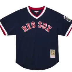 Mitchell & Ness Mlb Authentic-Authentic Pedro Martinez Boston Red Sox 1999 Bp Pullover Jersey