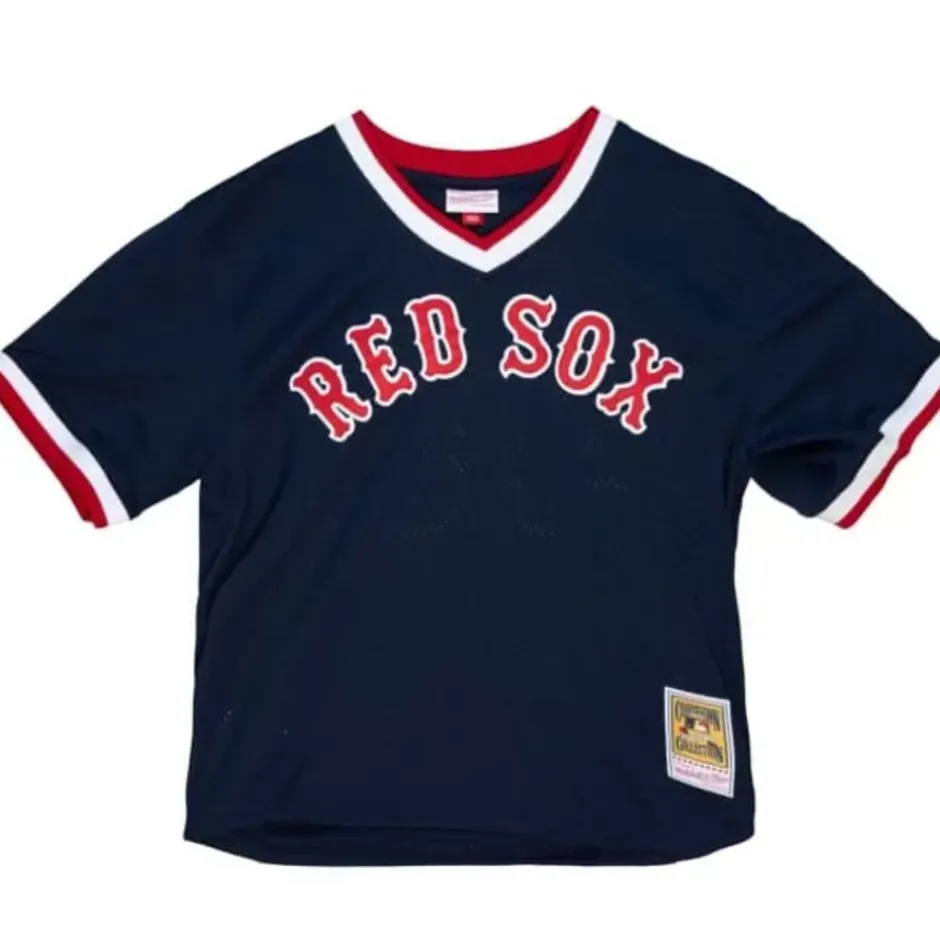 Mitchell & Ness Mlb Authentic-Authentic Pedro Martinez Boston Red Sox 1999 Pullover Jersey
