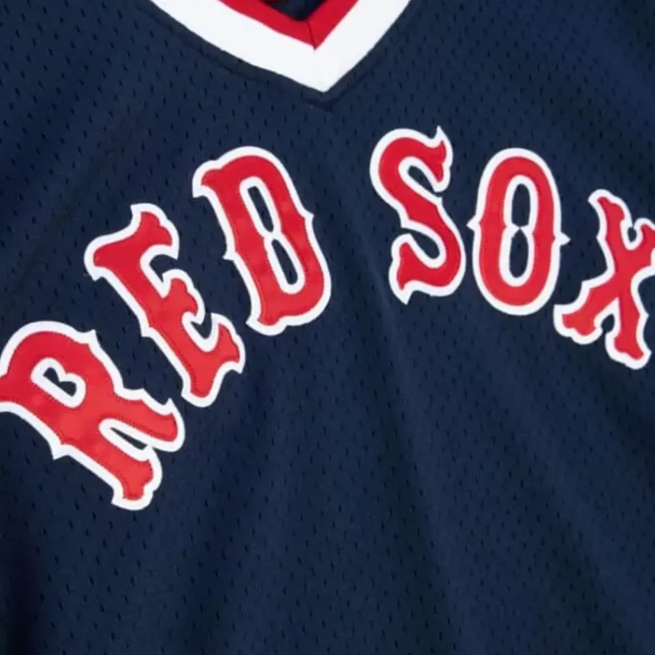 Mitchell & Ness Mlb Authentic-Authentic Pedro Martinez Boston Red Sox 1999 Pullover Jersey