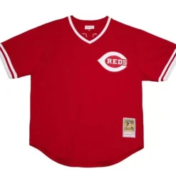 Mitchell & Ness Mlb Authentic-Authentic Pete Rose Cincinnati Reds 1984 Pullover Jersey