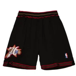 Mitchell & Ness Nba Authentic-Authentic Philadelphia 76Ers Road 1997-98 Shorts