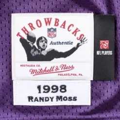 Mitchell & Ness Nfl Authentic-Authentic Randy Moss Minnesota Vikings Jersey