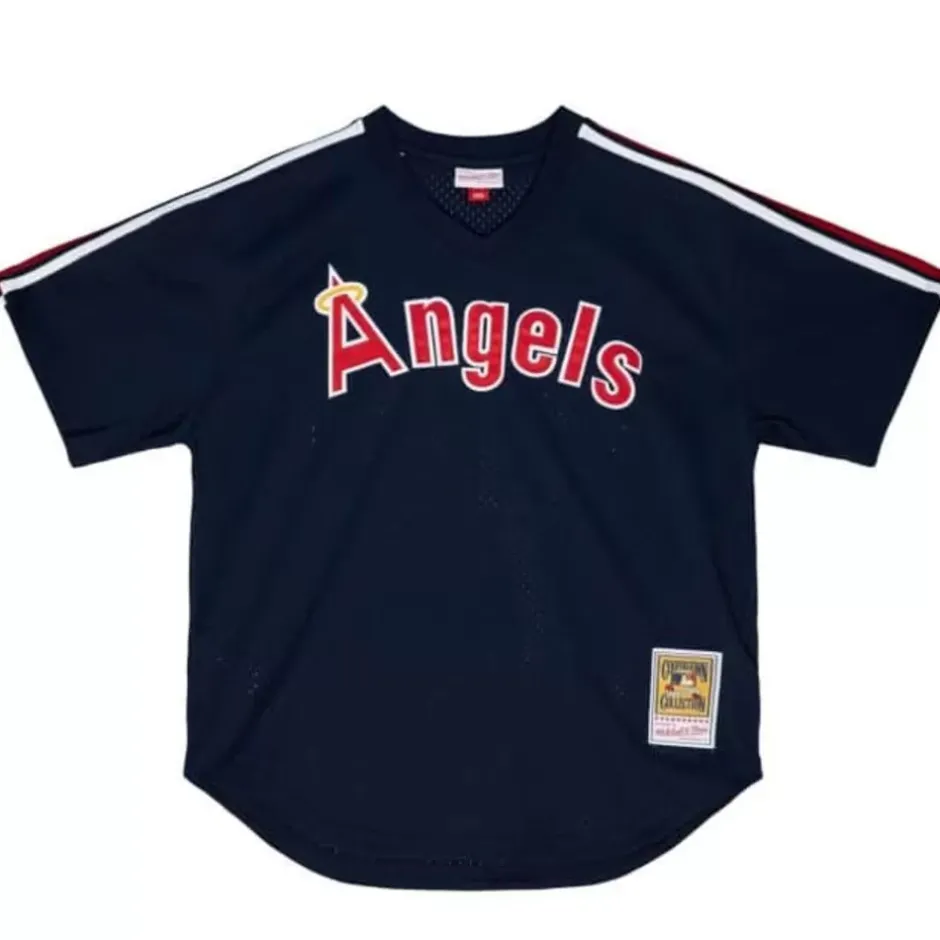 Mitchell & Ness Mlb Authentic-Authentic Reggie Jackson California Angels 1984 Pullover Jersey