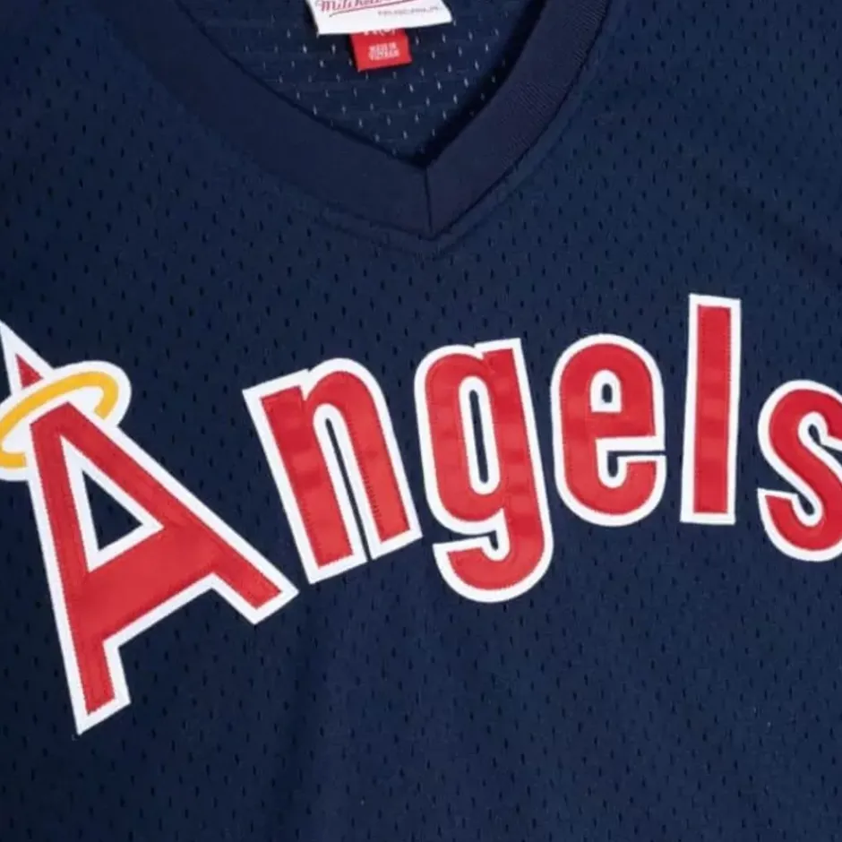 Mitchell & Ness Mlb Authentic-Authentic Reggie Jackson California Angels 1984 Pullover Jersey
