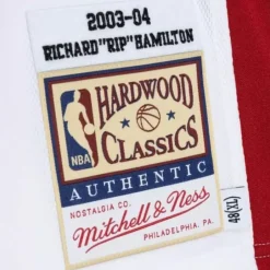 Mitchell & Ness Nba Authentic-Authentic Richard Hamilton Detroit Pistons 2003-04 Jersey