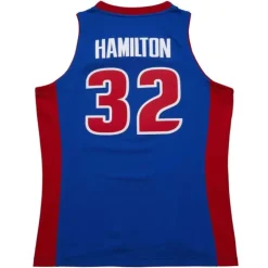 Mitchell & Ness Nba Authentic-Authentic Richard Hamilton Detroit Pistons Dark Finals 2004 Jersey