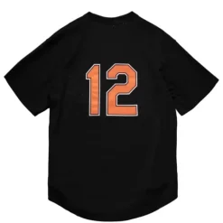Mitchell & Ness Mlb Authentic-Authentic Roberto Alomar Baltimore Orioles 1997 Bp Pullover Jersey