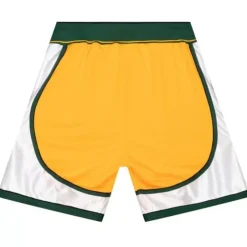 Men Mitchell & Ness Shorts-Authentic Seattle Supersonics 2007-08 Shorts