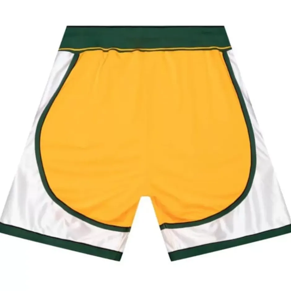 Men Mitchell & Ness Shorts-Authentic Seattle Supersonics 2007-08 Shorts
