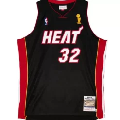 Mitchell & Ness Nba Authentic-Authentic Shaquille O'Neal Miami Heat Road 2005-06 Jersey