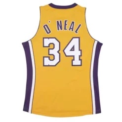 Mitchell & Ness Nba Authentic-Authentic Shaquille O'Neal Los Angeles Lakers 2000-01 Jersey
