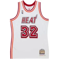 Mitchell & Ness Nba Authentic-Authentic Shaquille O'Neal Miami Heat 2007-08 Jersey