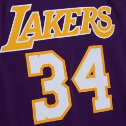 Mitchell & Ness Nba Authentic-Authentic Shaquille O'Neal Los Angeles Lakers 2001-02 Jersey