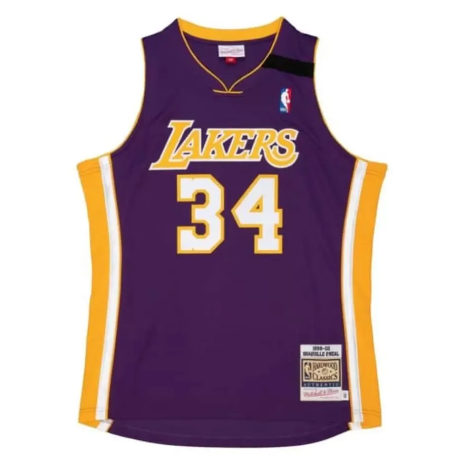 Mitchell & Ness Nba Authentic-Authentic Shaquille O'Neal Los Angeles Lakers 1999-00 Jersey