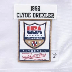 Mitchell & Ness Nba Authentic-Authentic Shooting Shirt Team Usa 1992 Clyde Drexler