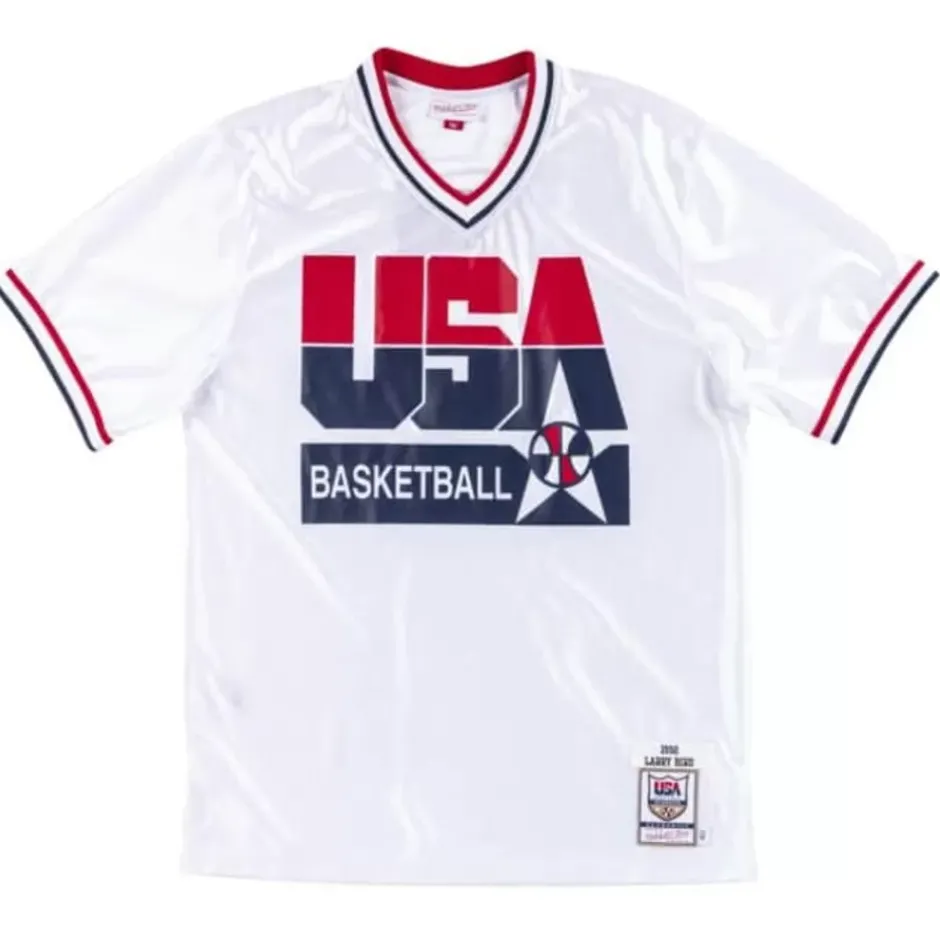 Mitchell & Ness Nba Authentic-Authentic Shooting Shirt Team Usa 1992 Larry Bird