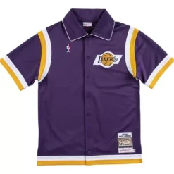 Mitchell & Ness Nba Authentic-Authentic Shooting Shirt Los Angeles Lakers 1987-88 Magic Johnson