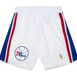 Mitchell & Ness Nba Authentic-Authentic Shorts Philadelphia 76Ers Home 1996-97
