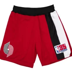 Mitchell & Ness Nba Authentic-Authentic Shorts Portland Trail Blazers 1980-81
