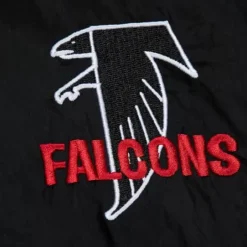 Men Mitchell & Ness Jackets & Outerwear-Authentic Sideline Jacket Atlanta Falcons
