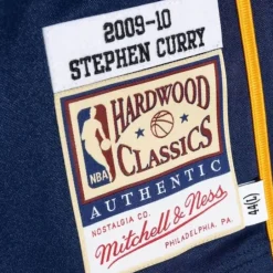 Mitchell & Ness Nba Authentic-Authentic Stephen Curry Golden State Warriors Road 2009-10 Jersey