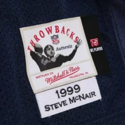 Mitchell & Ness Nfl Authentic-Authentic Steve Mcnair Tennessee Titans 1999 Jersey