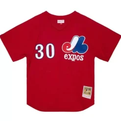 Mitchell & Ness Mlb Authentic-Authentic Tim Raines Montreal Expos 1989 Pullover Jersey