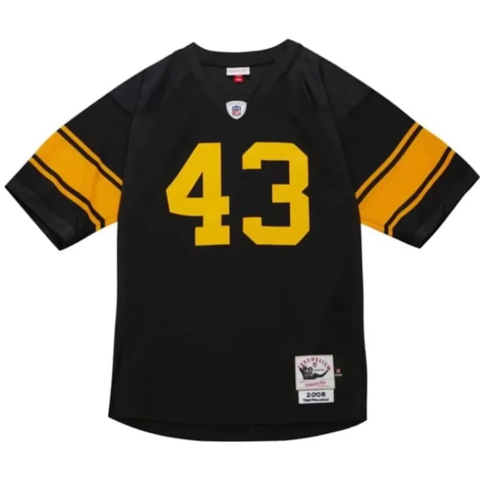 Mitchell & Ness Nfl Authentic-Authentic Troy Polamalu Pittsburgh Steelers Alternate 2008 Jersey