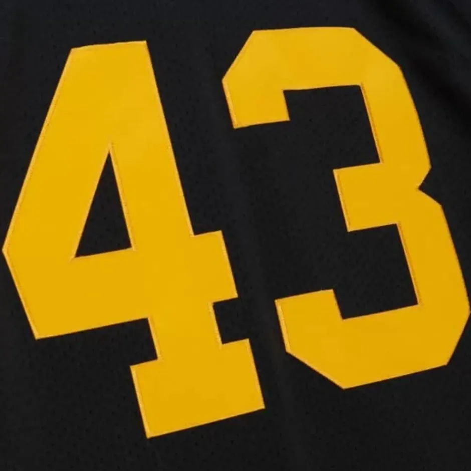 Mitchell & Ness Nfl Authentic-Authentic Troy Polamalu Pittsburgh Steelers Alternate 2008 Jersey