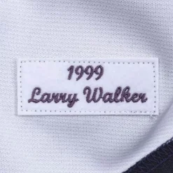 Mitchell & Ness Mlb Authentic-Authentic Turn Ahead The Clock Jersey Colorado Rockies 1999 Larry Walker