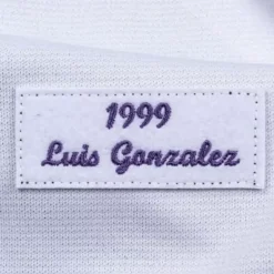 Mitchell & Ness Mlb Authentic-Authentic Turn Ahead The Clock Jersey Arizona Diamondbacks 1999 Luis Gonzalez