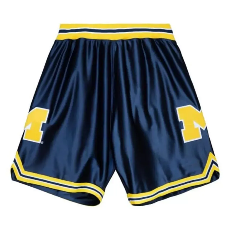 Men Mitchell & Ness Shorts-Authentic University Of Michigan 1991 Shorts