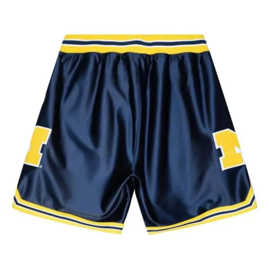Men Mitchell & Ness Shorts-Authentic University Of Michigan 1991 Shorts