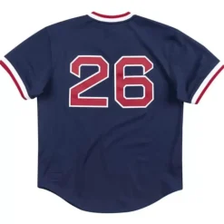 Mitchell & Ness Mlb Authentic-Authentic Wade Boggs Boston Red Sox 1992 Pullover Jersey