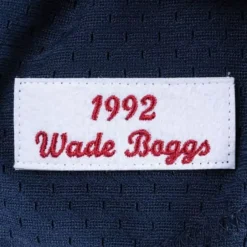 Mitchell & Ness Mlb Authentic-Authentic Wade Boggs Boston Red Sox 1992 Pullover Jersey