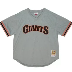 Mitchell & Ness Mlb Authentic-Authentic Will Clark San Francisco Giants 1989 Pullover Jersey
