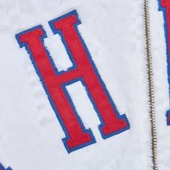 Men Mitchell & Ness Jackets & Outerwear-Authentic Wilt Chamberlain Philadelphia 76Ers 1966-67 Shooting Shirt