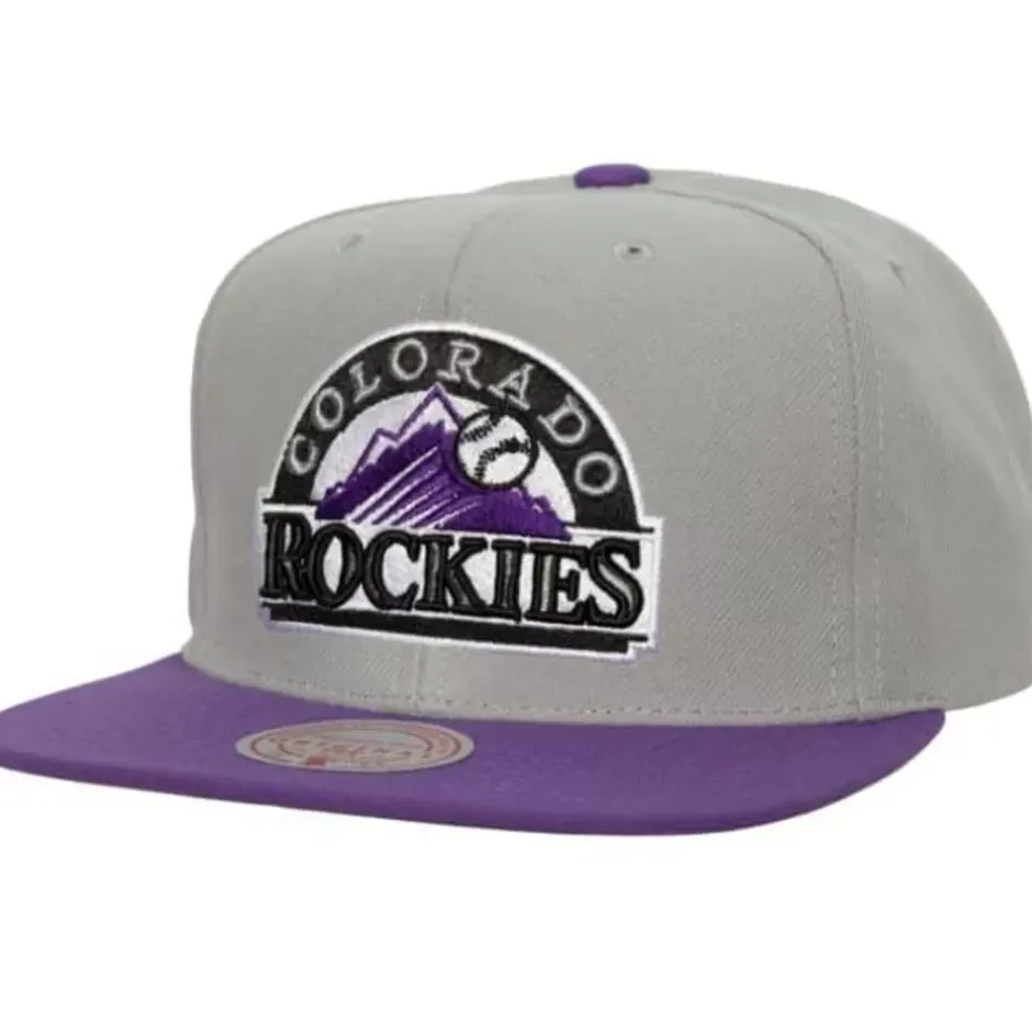 Mitchell & Ness Snapback-Away Snapback Coop Colorado Rockies