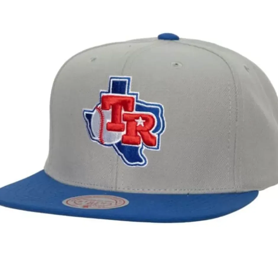Mitchell & Ness Snapback-Away Snapback Coop Texas Rangers