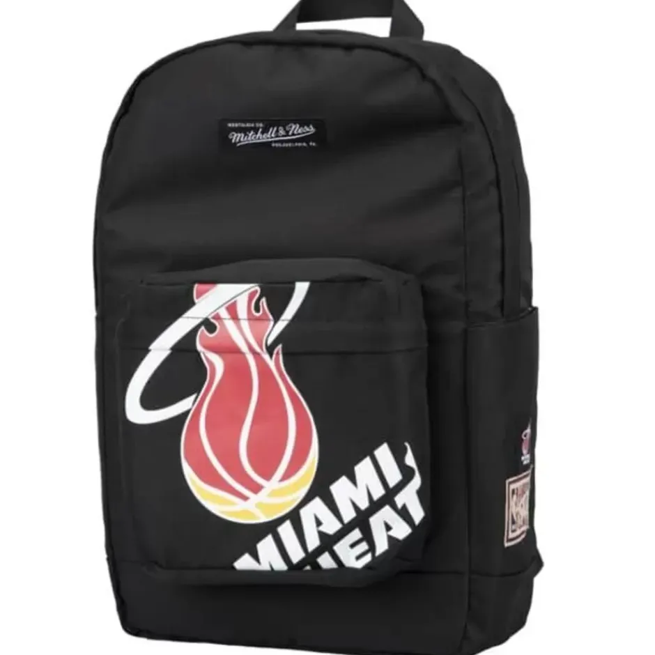 Woman Mitchell & Ness Accessories-Backpack Miami Heat