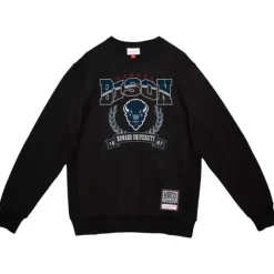 Men Mitchell & Ness Hoodies & Sweatshirts-Baseline Crew Howard University