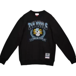Men Mitchell & Ness Hoodies & Sweatshirts-Baseline Crew University Of North Carolina