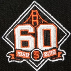 Mitchell & Ness Fitted-Bases Loaded Fitted Coop San Francisco Giants